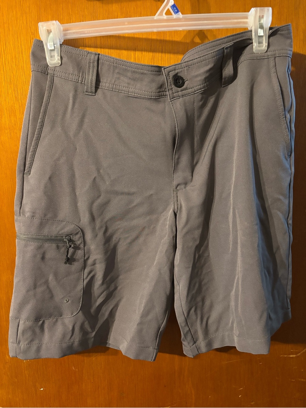 Men's Magellan Gray Active Cargo Shorts